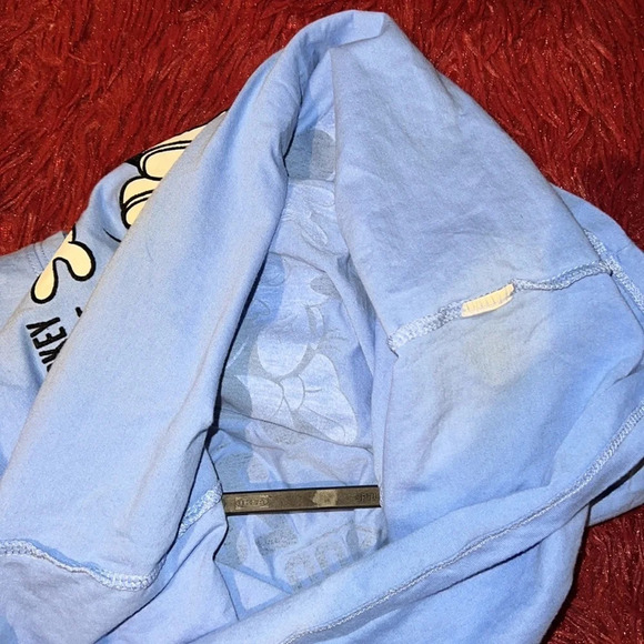 Zara  Disney Blue L.A Love story Minnie Mouse T-Shirt Sz S - Picture 11 of 12